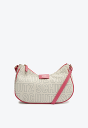 Bolsa Tiracolo Pink Schutz Média Guilhermina Lona