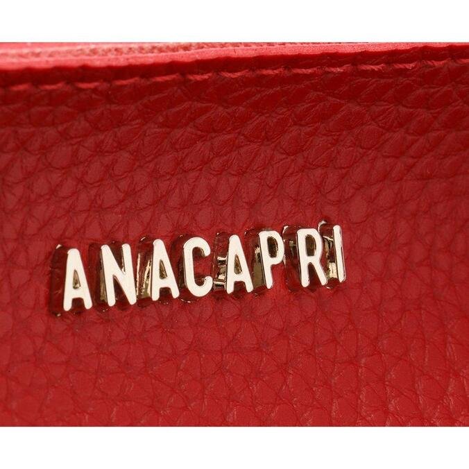 Bolsa Anacapri Shopping Vermelha Clássica Grande