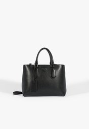 Bolsa Tote Média Olie Couro Preta