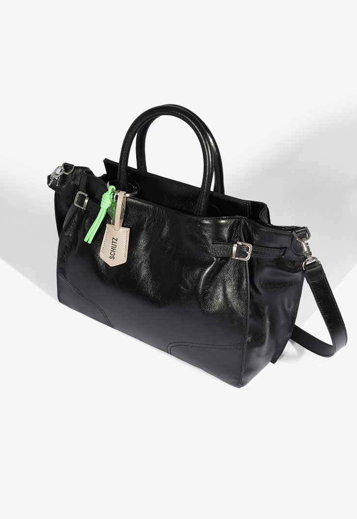 Bolsa Tote Média Heaven Couro Preto