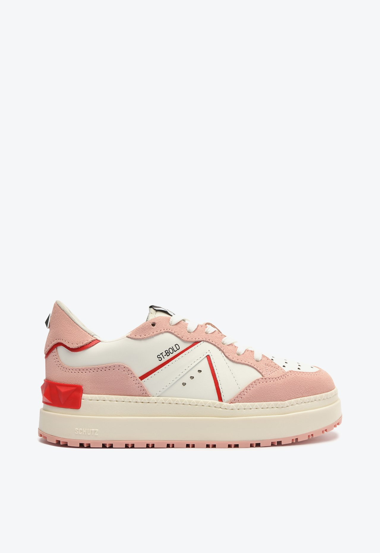 Tênis Rosa Schutz St Bold Couro Camurça | ZZ MALL