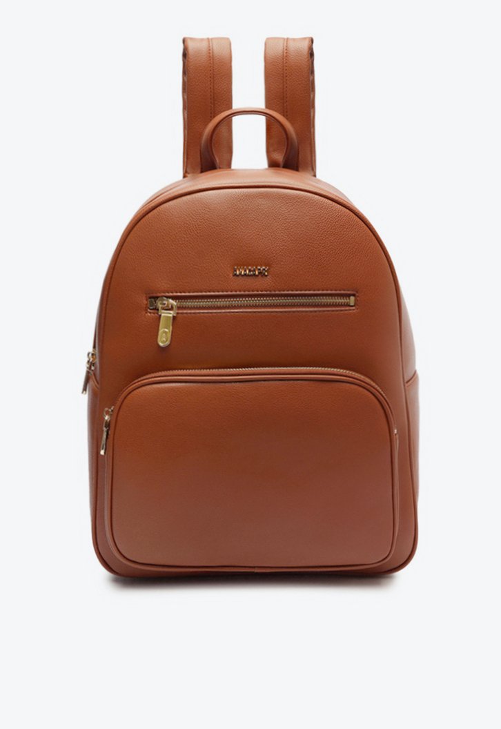 Mochila Marrom Anacapri Média Multi Bolsos