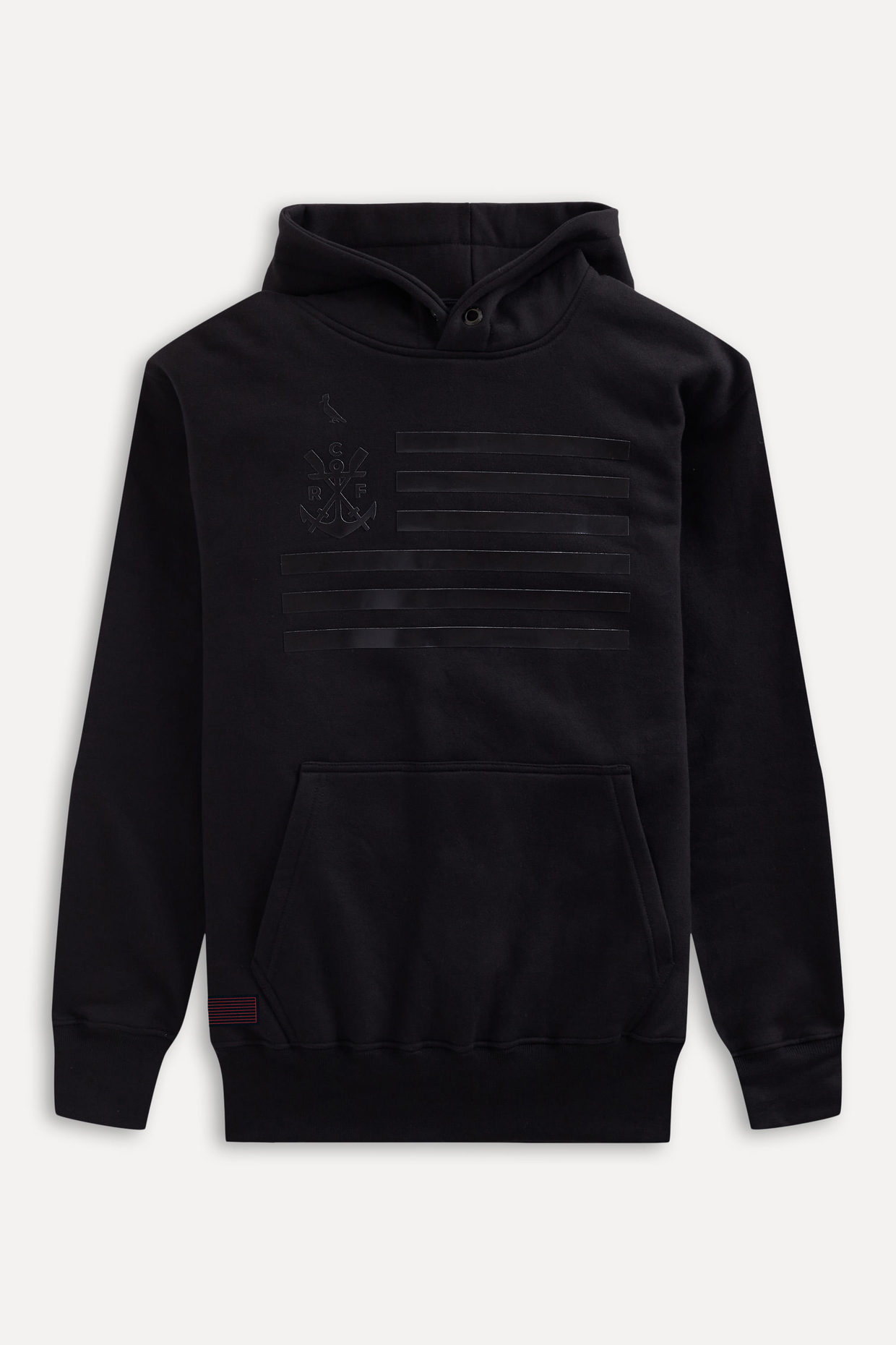 HOODIE PRETO RESERVA ESTAMPADO ESCUDO LISTRA FLAMENGO | ZZ MALL