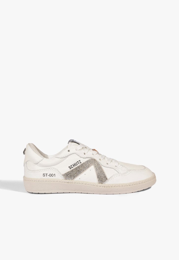 Tênis Branco Schutz St001 Couro