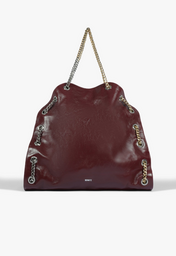 Bolsa Cassie Couro Vinho
