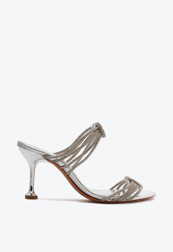 Vicky Crystal Knot 85 Silver