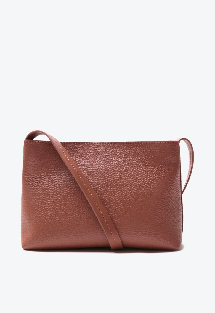 Bolsa Tiracolo Marrom Arezzo Barbicacho Pequena