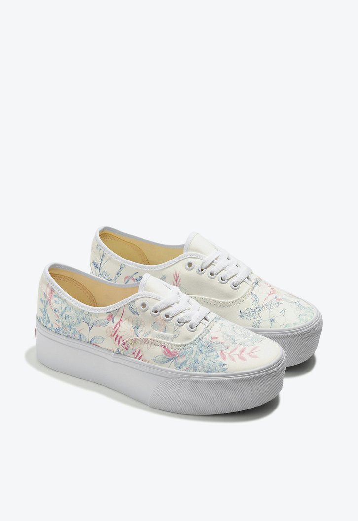 Tênis Authentic Stackform Whimsy Floral True White