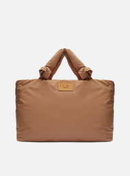 Bolsa Shopping Marrom Nylon Bella Grande