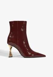 Bota Elisha Couro Vinho