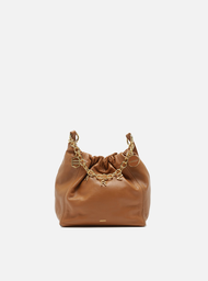 Bolsa Tiracolo Marrom Arezzo Couro Olívia Pequena