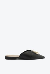 Mule Anacapri Bico Fino Fivela Preta