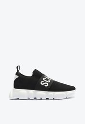 Tênis Preto Schutz Logo Knit