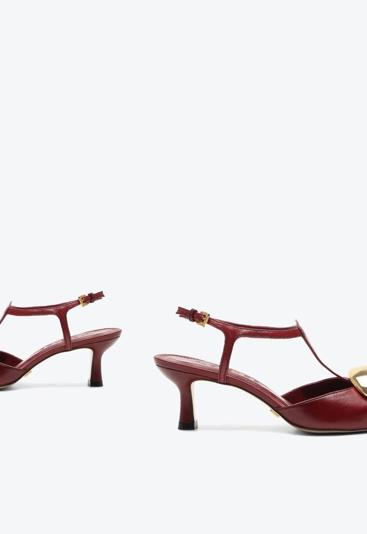 Slingback Olivia Bordô