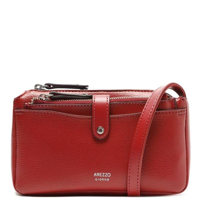 Bolsa Arezzo Tiracolo Vermelha Vacanza Pequena | ZZ MALL