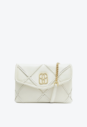 Bolsa Tiracolo Branca Schutz Média Shay Couro