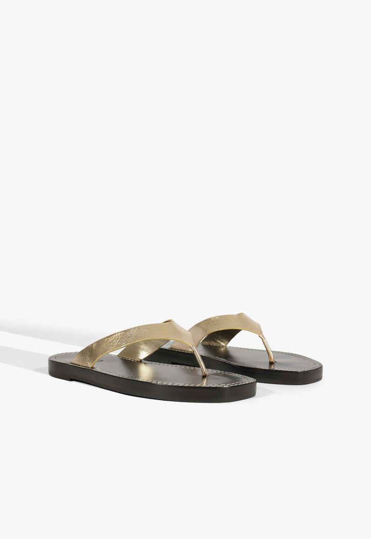 Chinelo Schutz Dourado
