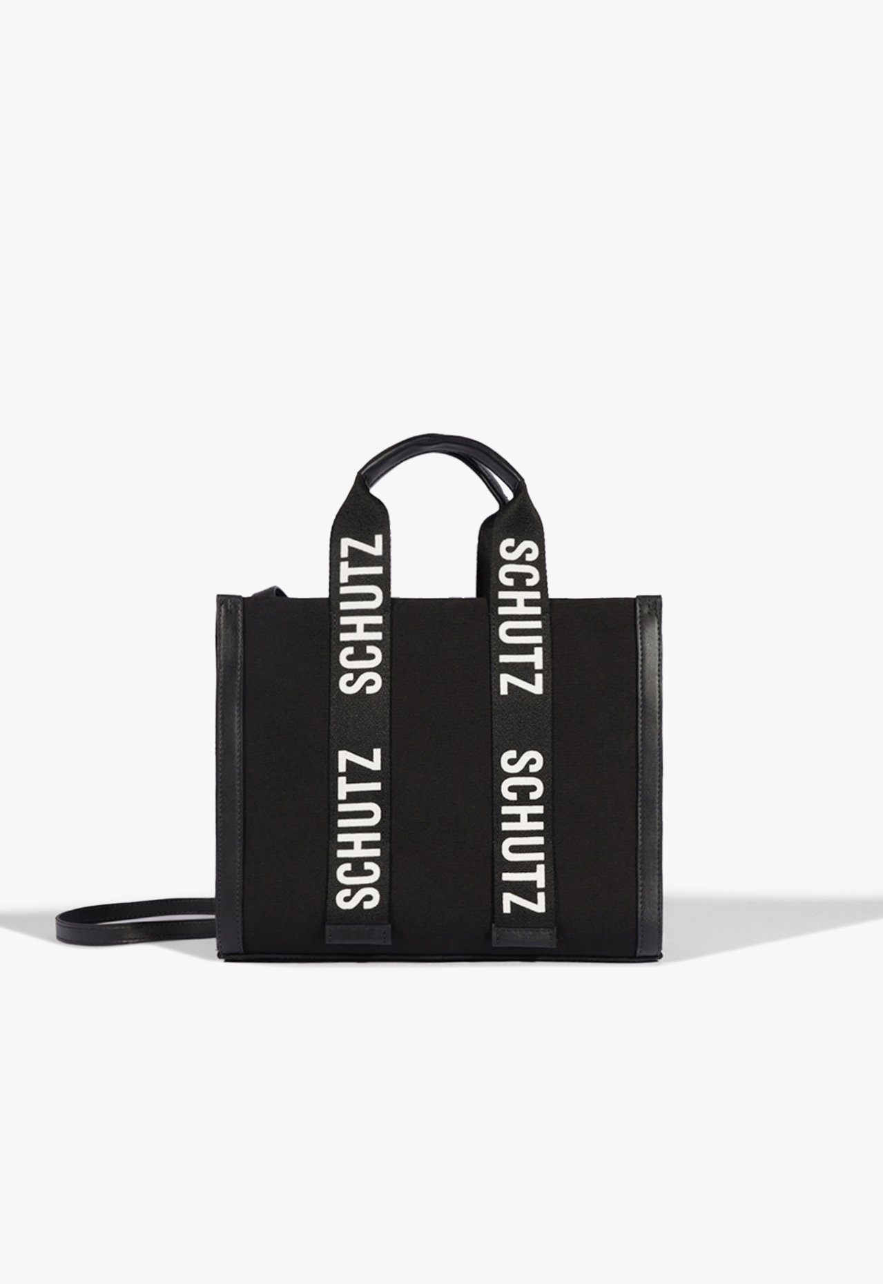 Bolsa Tote Lona Preta | ZZ MALL
