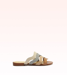 Aila Flat Cuoio
