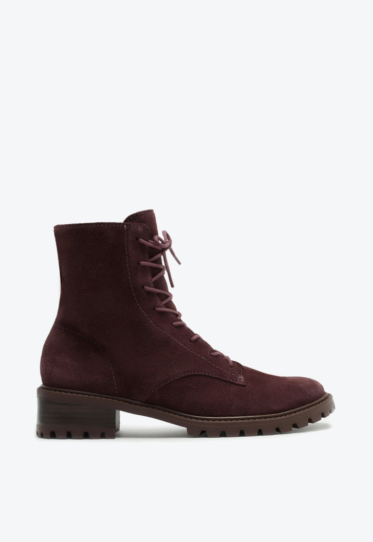 BOTA COTURNO TRATORADO CLASSIC COURO VERMELHA