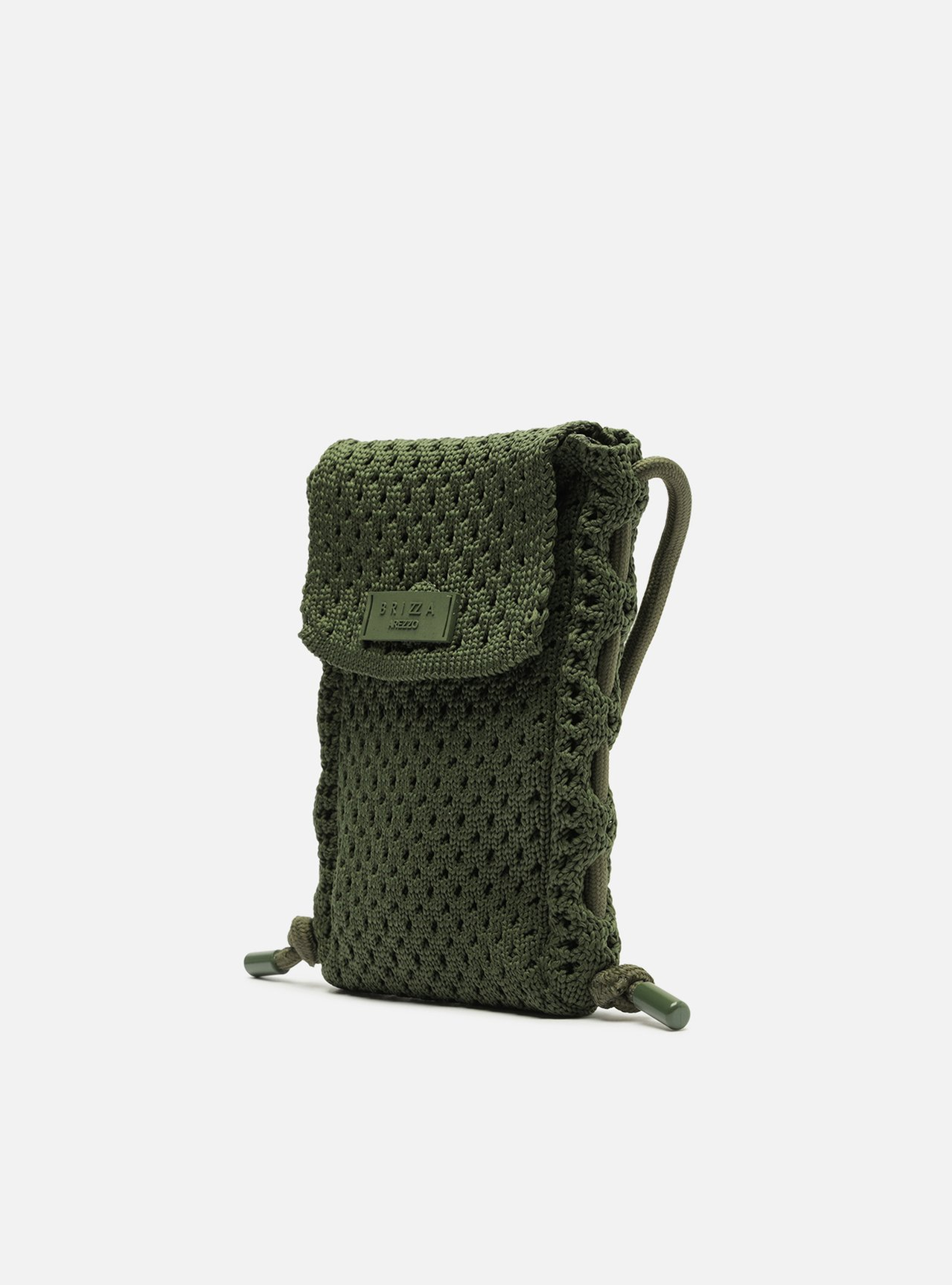 Mini Bag Verde Crochê Porta-Celular | ZZ MALL