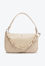 Bolsa Tiracolo Off-white Anacapri Corrente Média