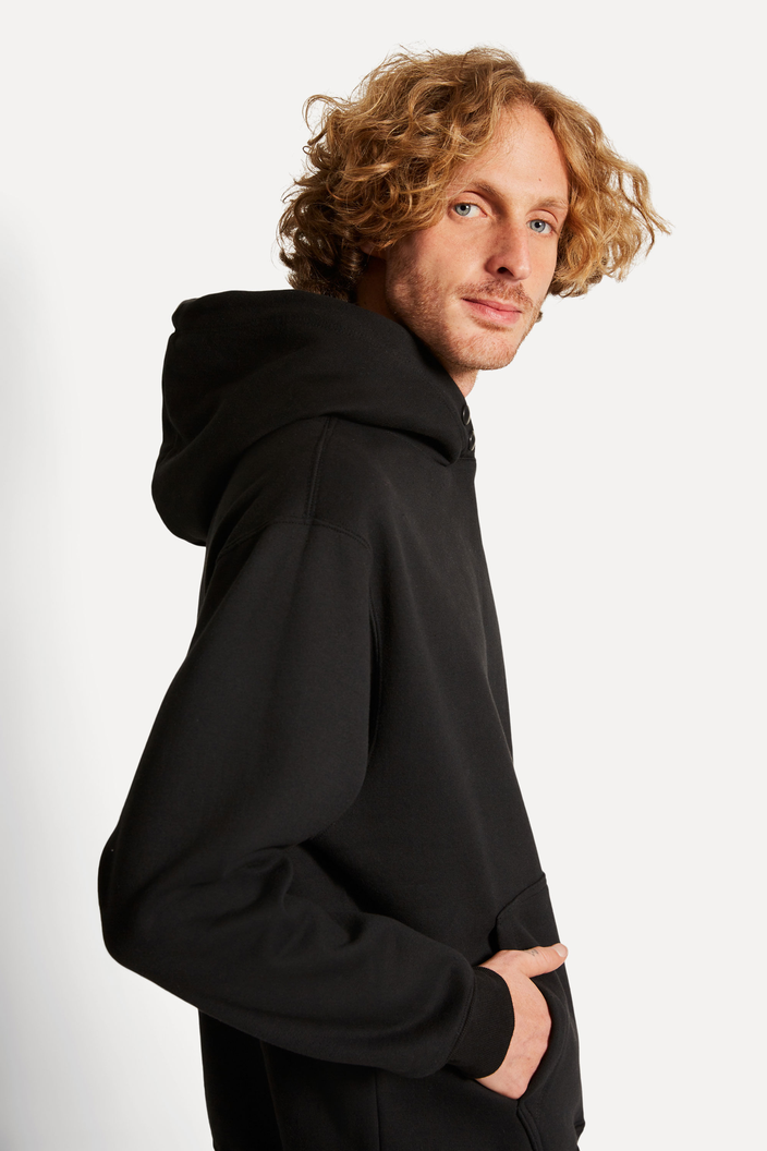 MOLETOM PRETO RESERVA HOODIE BRASA PICA PAU BORDADO