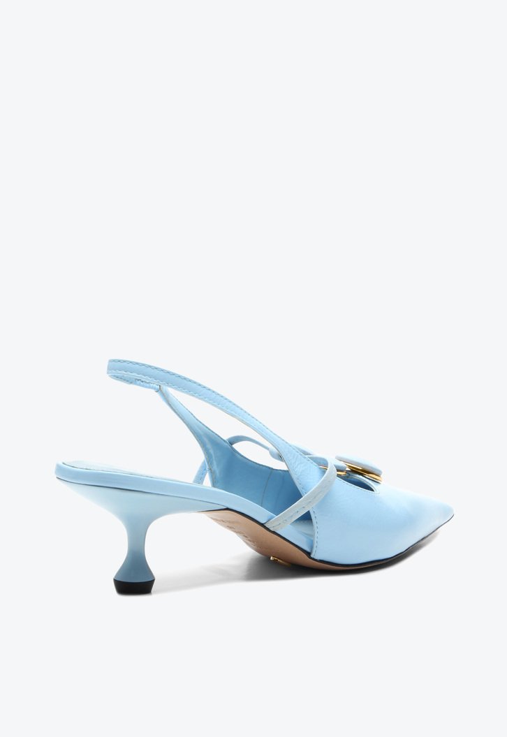 Slingback Alicia Azul