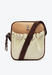 Bolsa Tiracolo Nude Anacapri Bolso Franzido Média