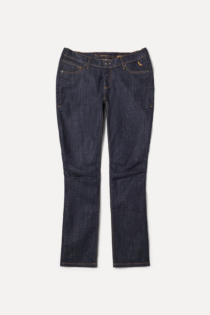 CALCA AZUL ESCURO JEANS RETA ADAPTE CADEIRANTE