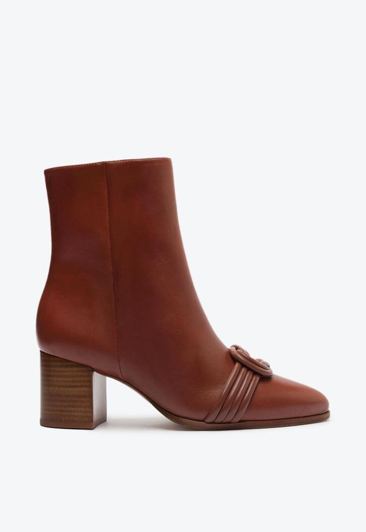 Vicky Bootie 60 Antique Blush