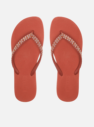 Chinelo De Dedo Vermelho Arezzo Brizza