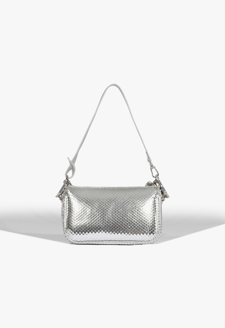 Crossbody Prata Schutz Emmy Texture