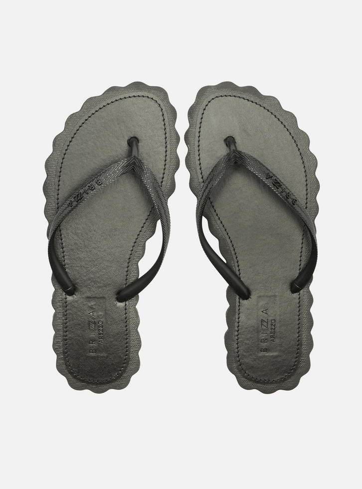 Chinelo de Dedo Preto Recouro Daisy