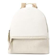 Mochila Arezzo Branca Prione Grande ZZ Rubber