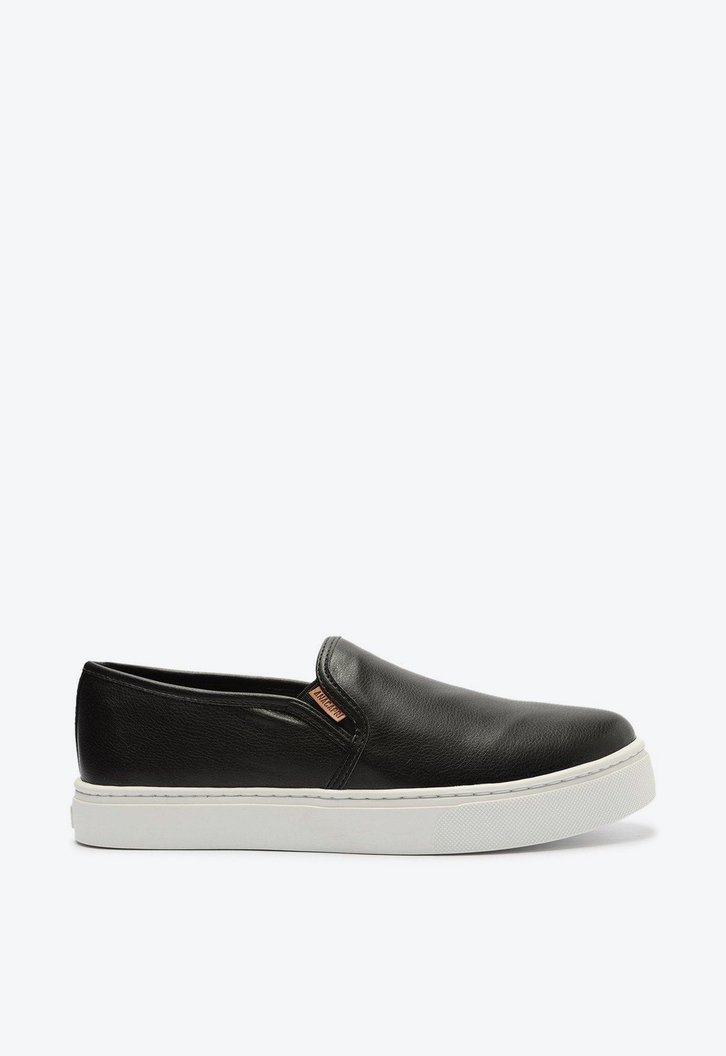 Tênis Slip On Preto Anacapri Sola Alta Basic