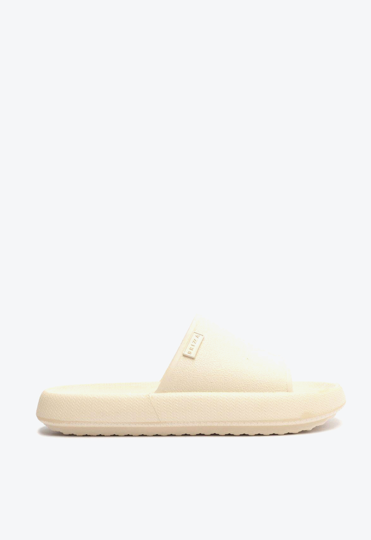 Sandália Off-White Brizza Arezzo Slide Flatform