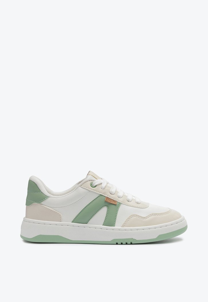 Tênis AC1119 Verde e Bege