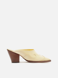 Ameri◇POINTED TOE MULE ブラウン L レディース