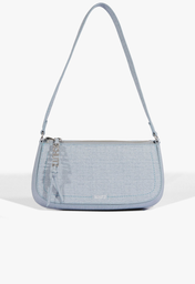 Bolsa Shoulder Tina Média Azul