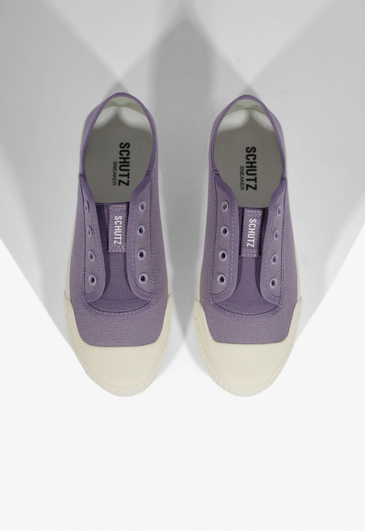 Tênis Smash Lilás e Off White