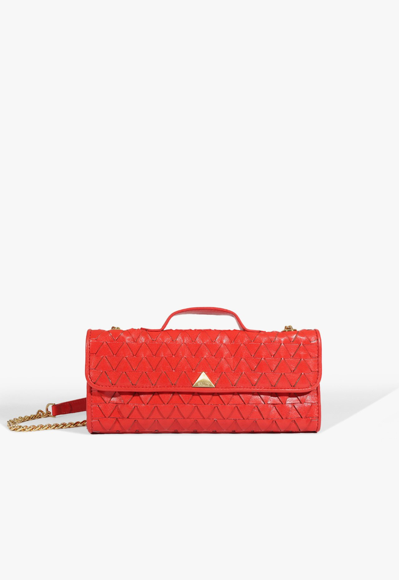 小物 robertobaggio10 Bolsa Vermelha Schutz Baguete Rebecca Couro | ZZ MALL