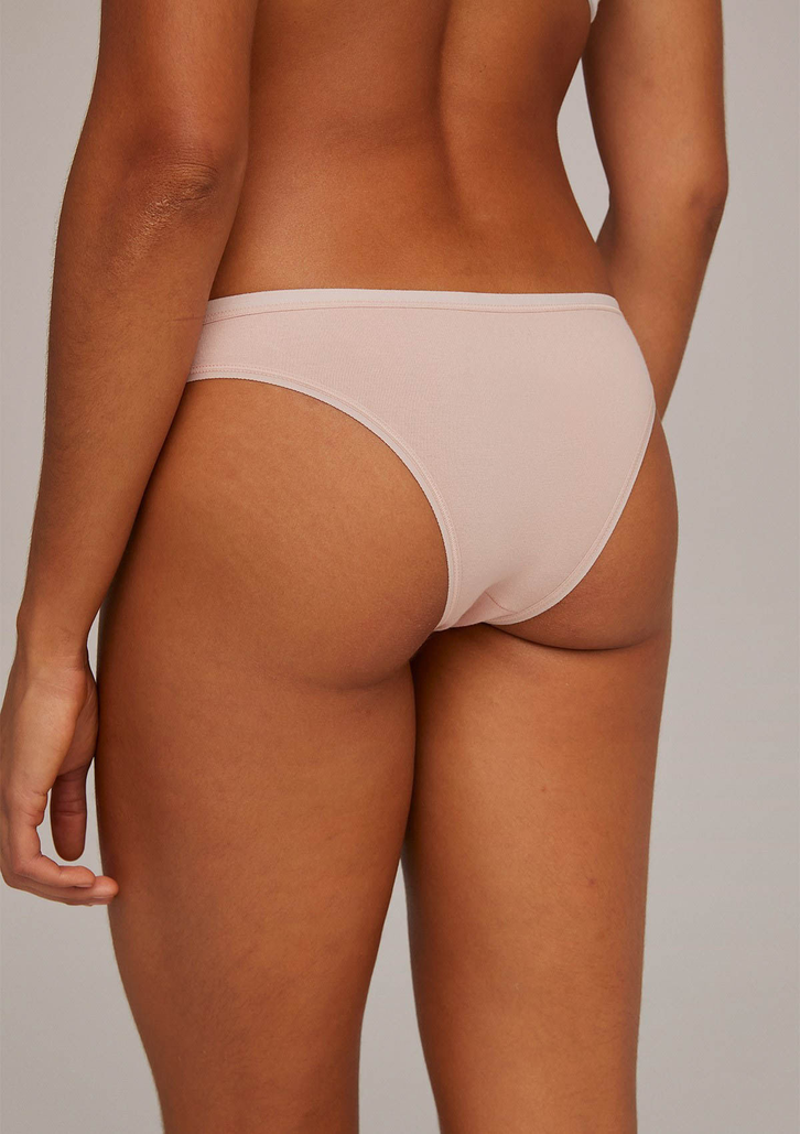 Kit 10 Calcinhas Básicas Rosas Hering Tanga Em Algodão