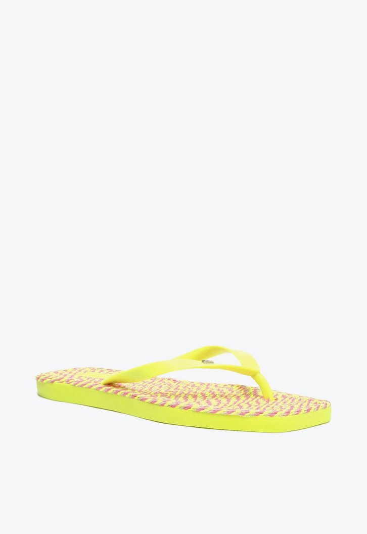 Chinelo De Dedo Verde Brizza Lime Fluo