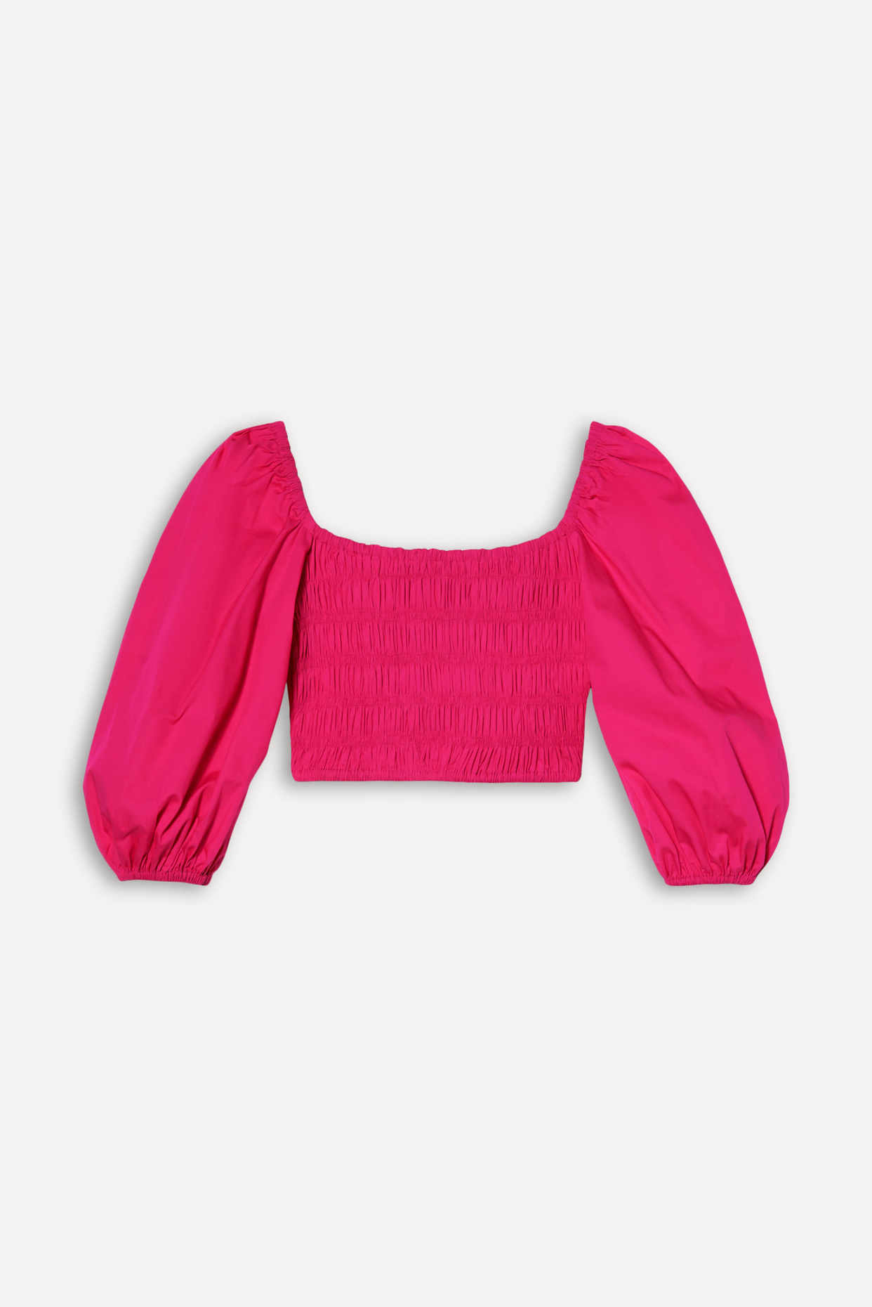 Top Rosa Reversa Manga Bufante | ZZ MALL