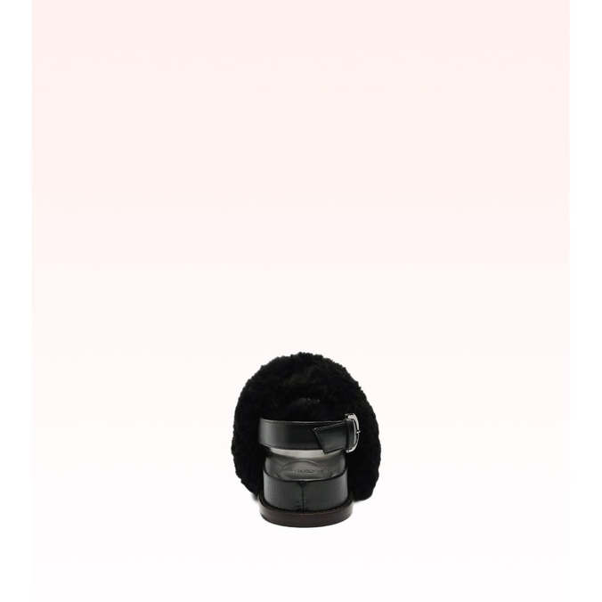 Sport Sandal Shearling Black