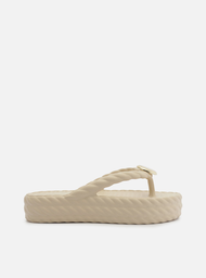 Sandália Off-White Flatform Marrocos Mid