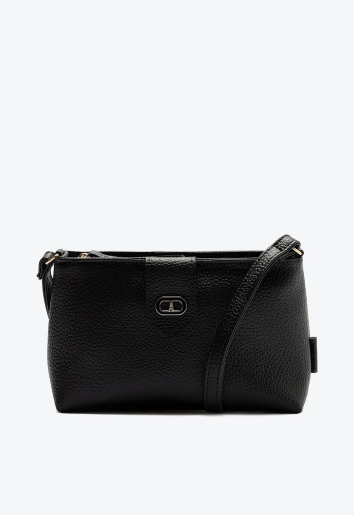 Bolsa Tiracolo Preta Anacapri Pequena Cápsula A