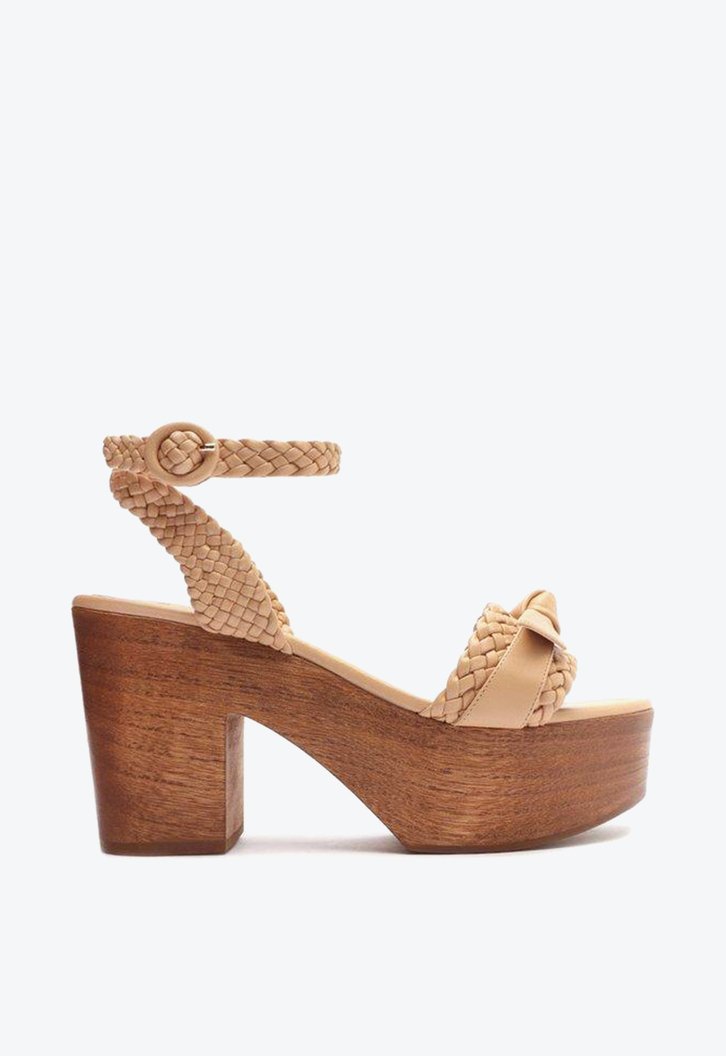 Clarita Woven Clog 110 Nude
