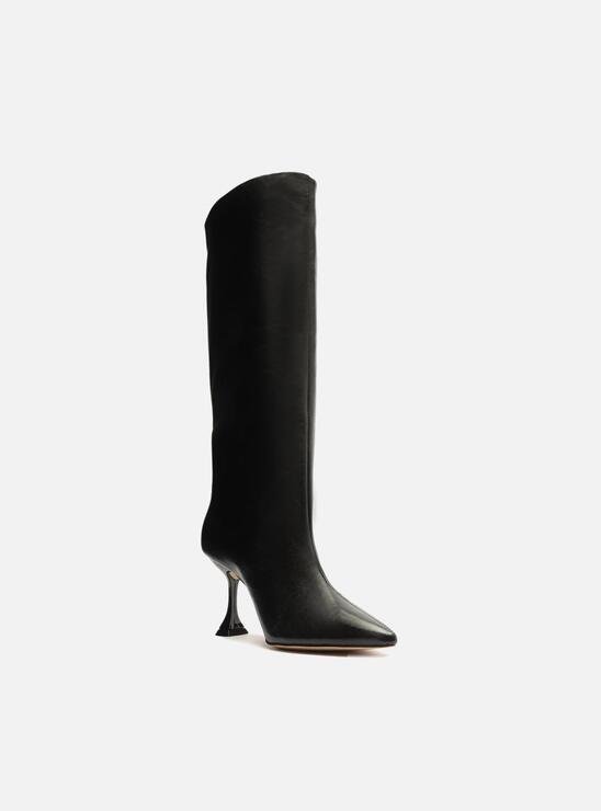 BOTA LONGO PRETA AREZZO CANO